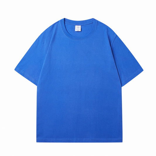 Custom Print Cotton Breathable UnisexRound Neck T-shirts