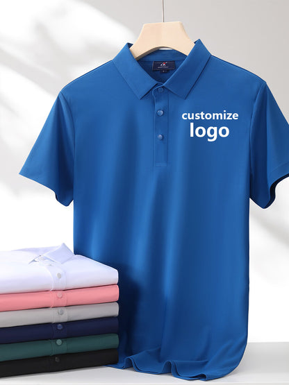 Custom Polo Shirt Cotton Seamless Uniform